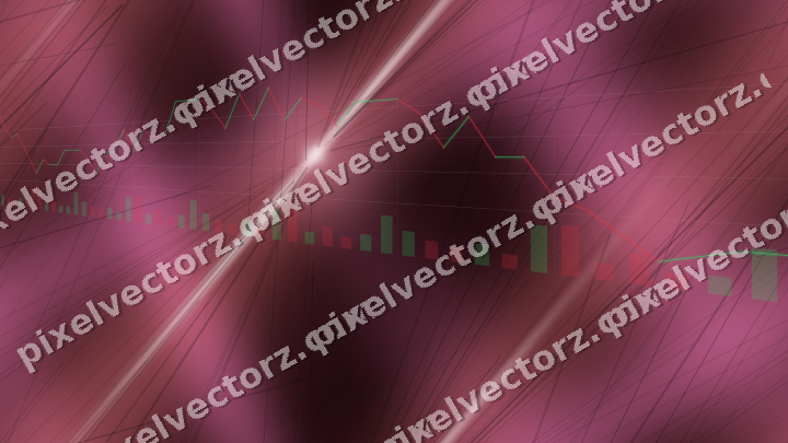 Nahtloser Neon Diagramm Hintergrund in Rosa und Rot