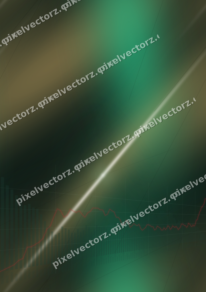 Nahtloser Neon Diagramm Hintergrund in Grün und Rot
