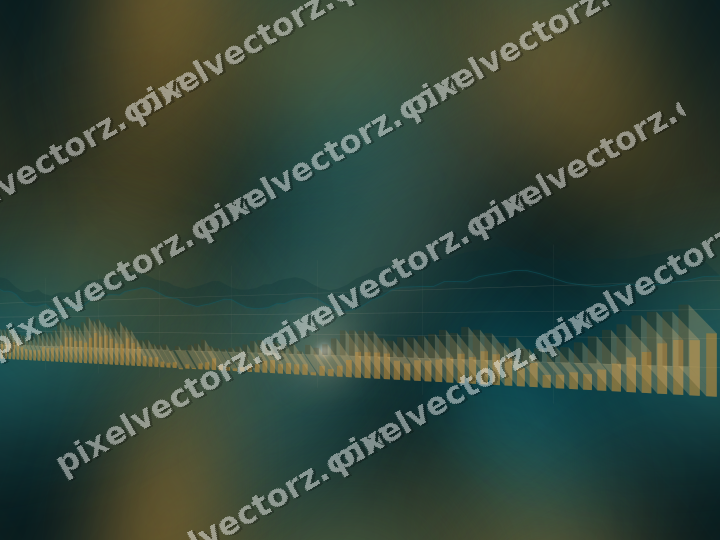 Nahtloser Neon Diagramm Hintergrund in Bernstein und Petrol