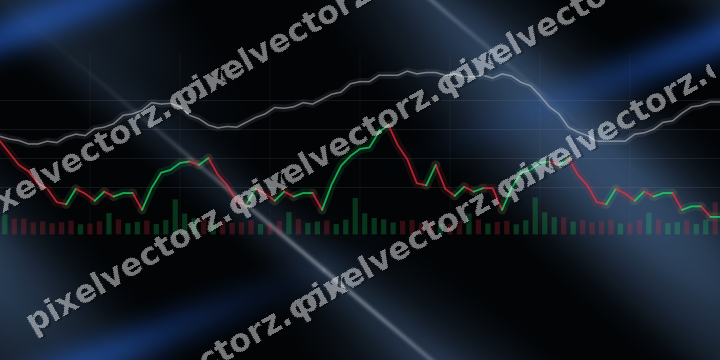 Nahtloser Neon Diagramm Hintergrund in Blau