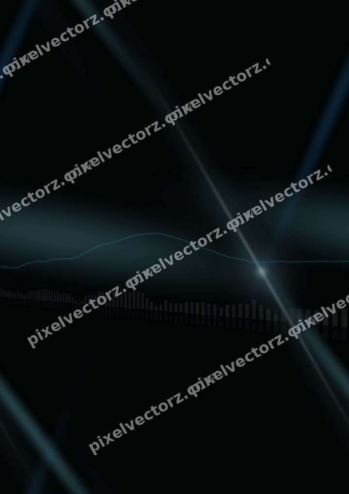 Nahtloser Neon Diagramm Hintergrund in Blau und Petrol
