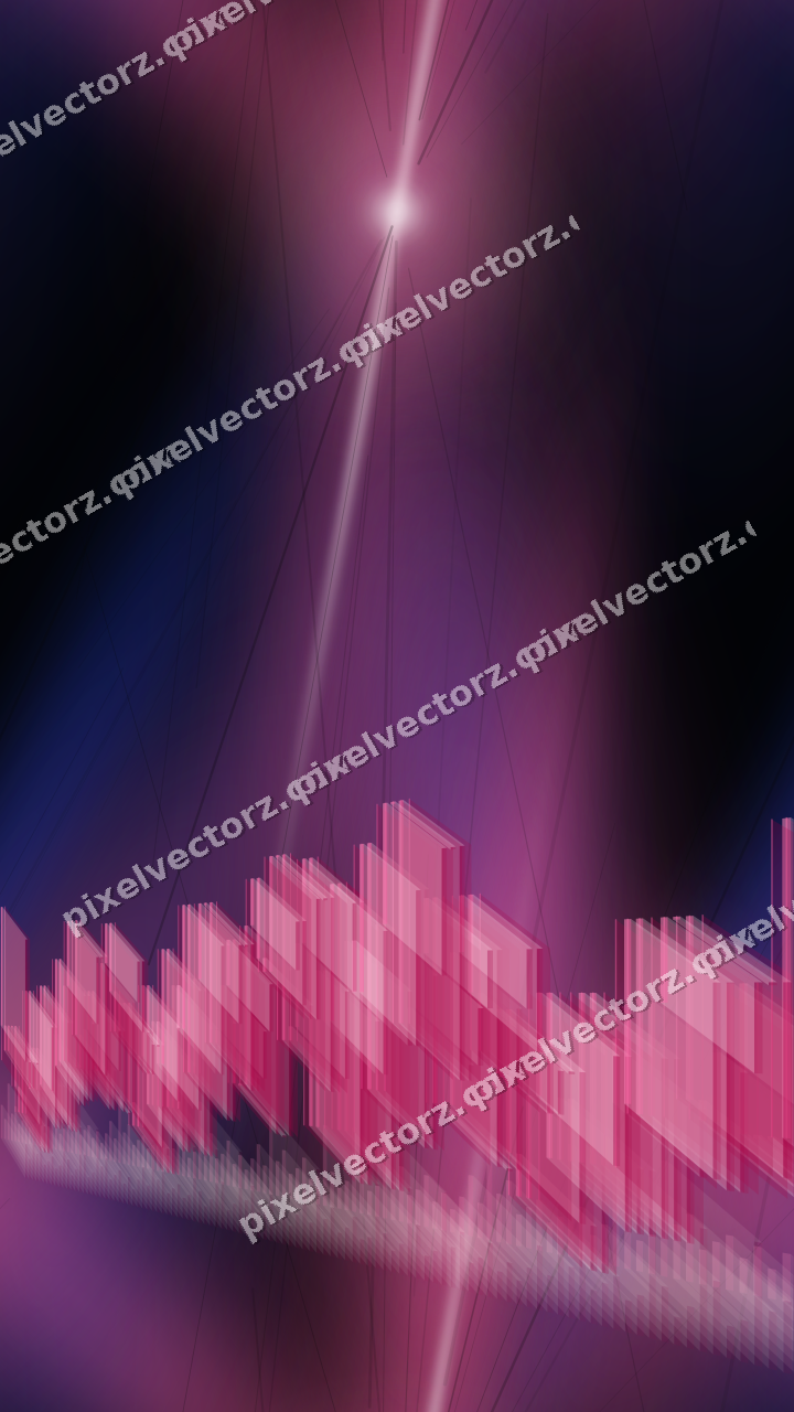 Nahtloser Neon Diagramm Hintergrund in Rosa und Blau