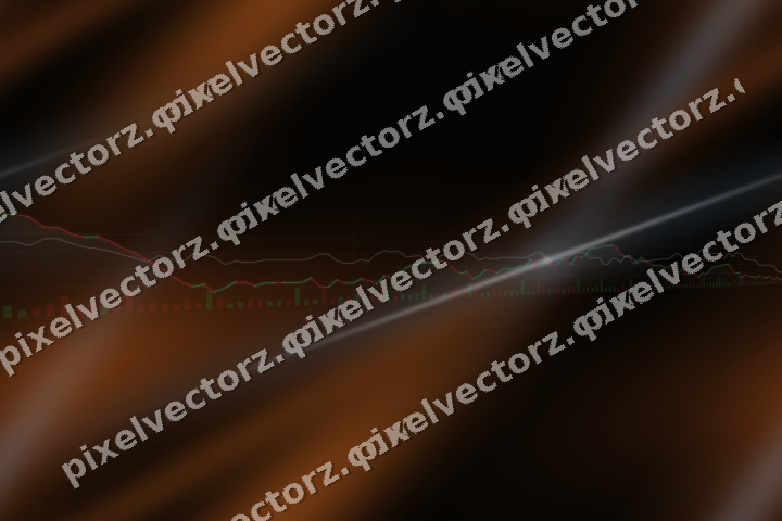 Nahtloser Neon Diagramm Hintergrund in Blau und Orange