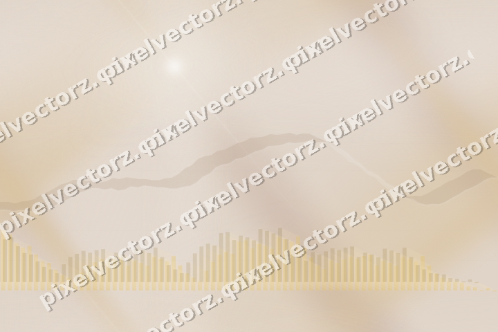 Nahtloser Pastell Diagramm Hintergrund in Bernstein und Blassorange