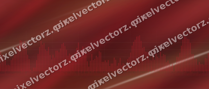 Nahtloser Neon Diagramm Hintergrund in Rot und Bernstein