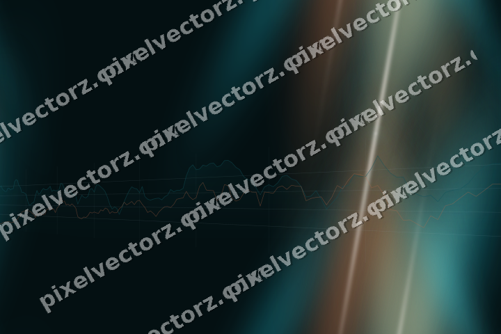 Nahtloser Neon Diagramm Hintergrund in Petrol und Orange