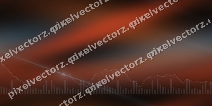 Nahtloser Neon Diagramm Hintergrund in Türkis und Rot