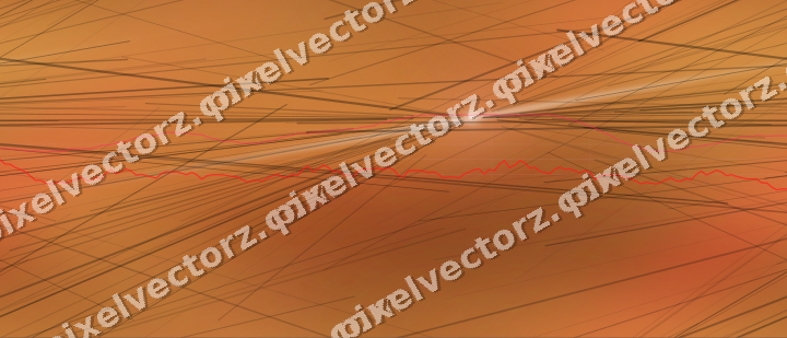Nahtloser Neon Diagramm Hintergrund in Rot und Orange