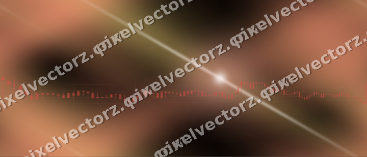 Nahtloser Neon Diagramm Hintergrund in Rot und Orange