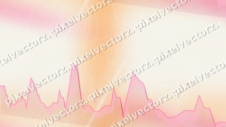 Nahtloser Pastell Diagramm Hintergrund in Rosa und Orange