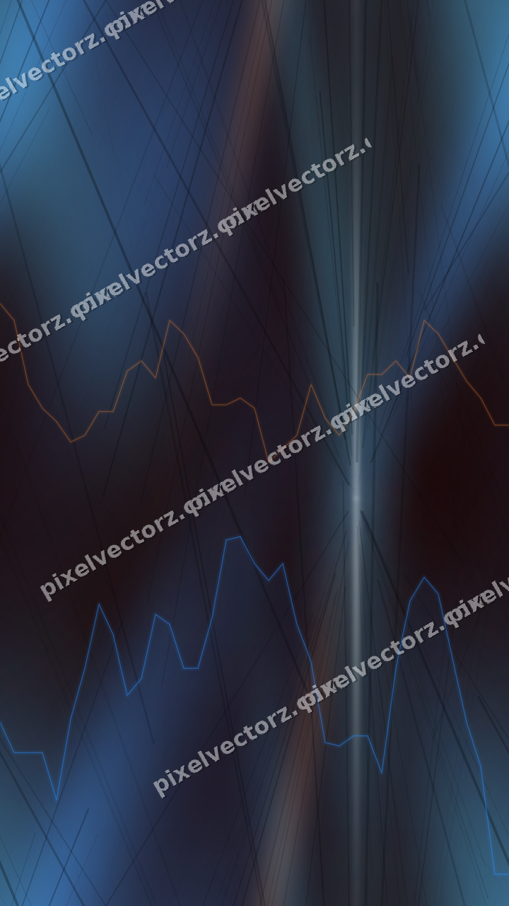 Nahtloser Neon Diagramm Hintergrund in Blau und Rot