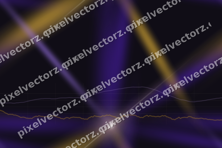 Nahtloser Neon Diagramm Hintergrund in Bernstein und Violett