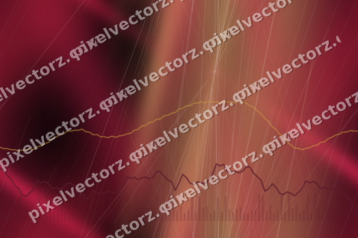 Nahtloser Neon Diagramm Hintergrund in Rosa und Bernstein
