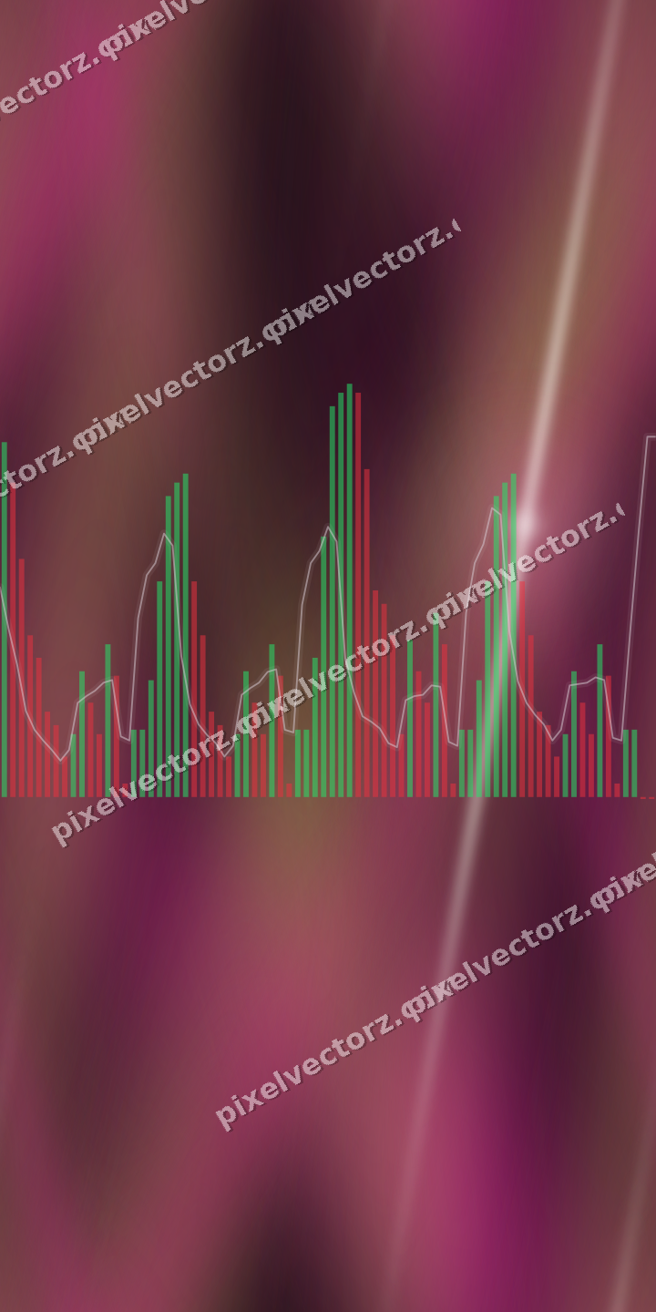 Nahtloser Neon Diagramm Hintergrund in Magenta und Rosa