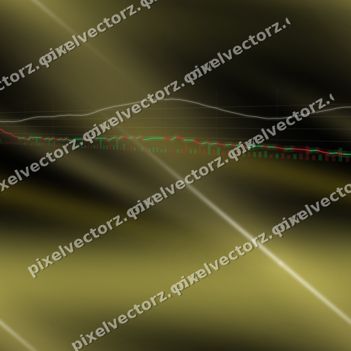 Nahtloser Neon Diagramm Hintergrund in Bernstein und Gelb