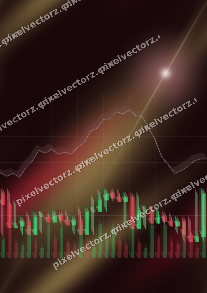 Nahtloser Neon Diagramm Hintergrund in Rosa und Rot