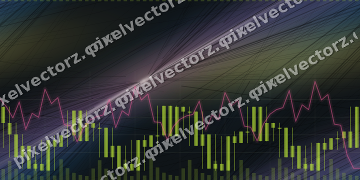 Nahtloser Neon Diagramm Hintergrund in Limette und Bernstein