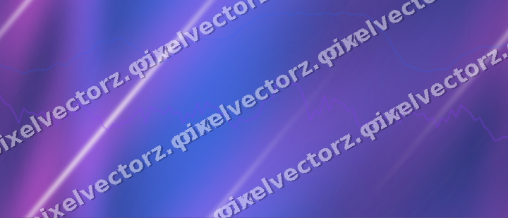 Nahtloser Neon Diagramm Hintergrund in Violett und Blau