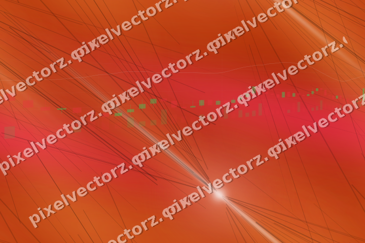 Nahtloser Neon Diagramm Hintergrund in Rot und Orange