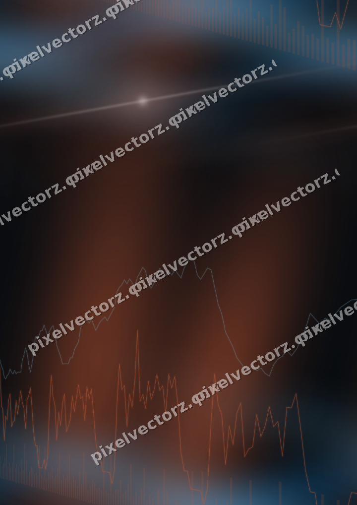 Nahtloser Neon Diagramm Hintergrund in Orange und Türkis