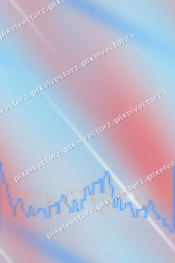Nahtloser Pastell Diagramm Hintergrund in Blau und Rot
