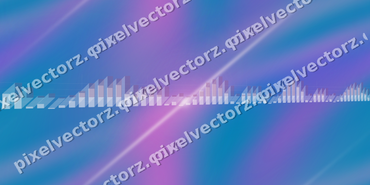 Nahtloser Neon Diagramm Hintergrund in Magenta und Violett