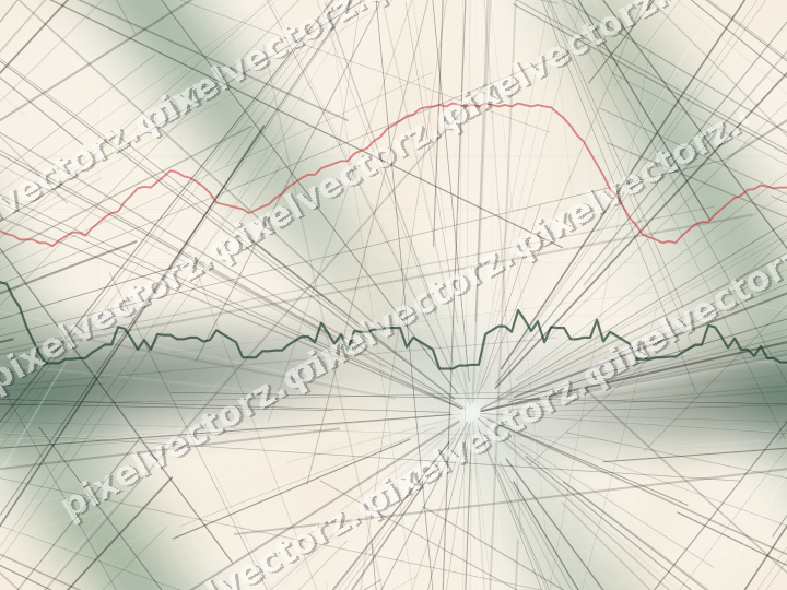 Nahtloser Pastell Diagramm Hintergrund in Dunkelgrün und Rot