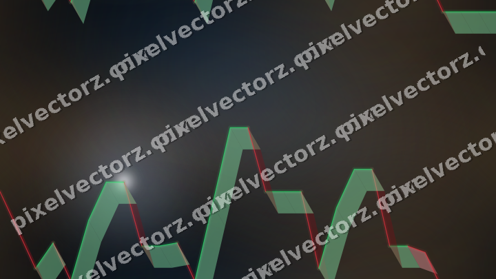 Nahtloser Neon Diagramm Hintergrund in Blau und Orange