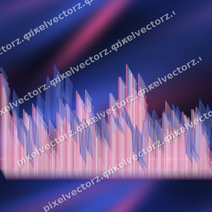 Nahtloser Neon Diagramm Hintergrund in Rosa und Blau