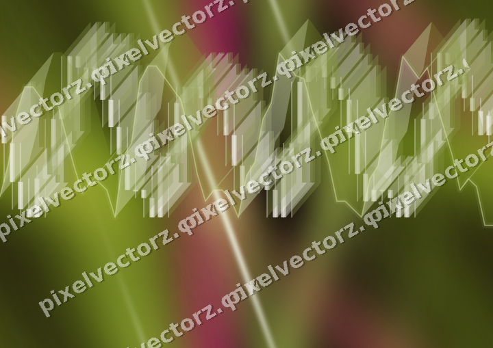 Nahtloser Neon Diagramm Hintergrund in Limette und Rosa