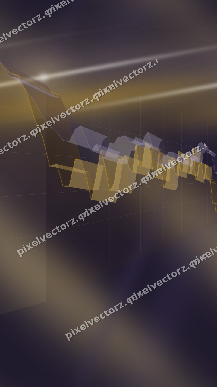 Nahtloser Neon Diagramm Hintergrund in Bernstein und Violett