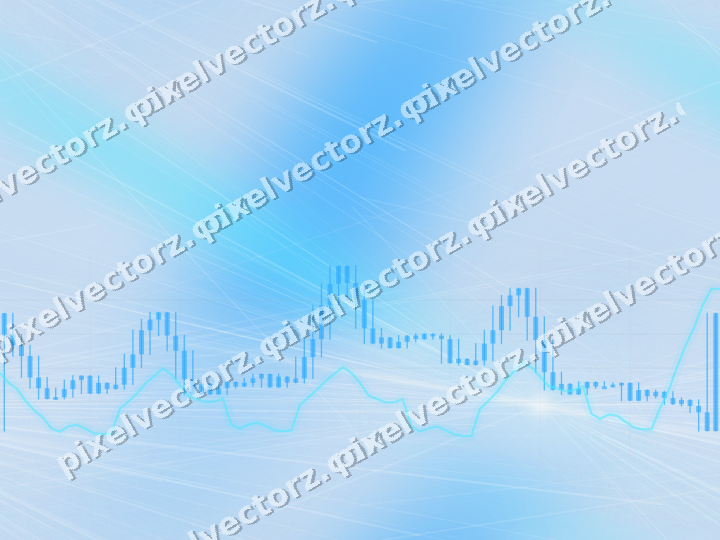 Nahtloser Pastell Diagramm Hintergrund in Türkis und Blau