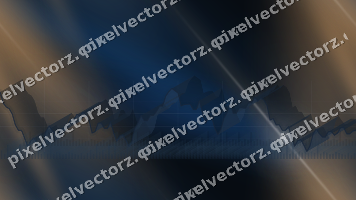 Nahtloser Neon Diagramm Hintergrund in Blau und Orange