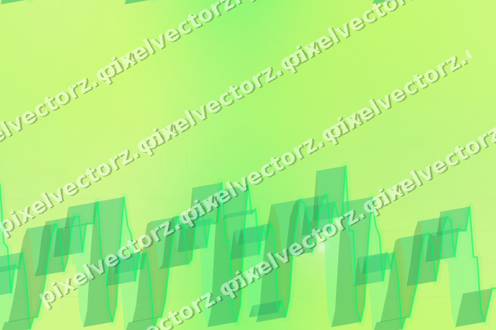 Nahtloser Pastell Diagramm Hintergrund in Grün und Limette