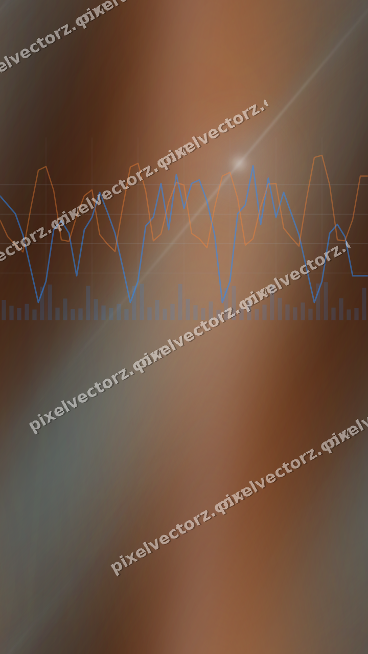 Nahtloser Neon Diagramm Hintergrund in Blau und Rot