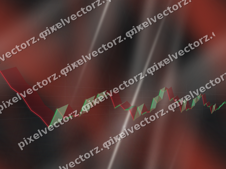 Nahtloser Neon Diagramm Hintergrund in Rot und Blassbernstein