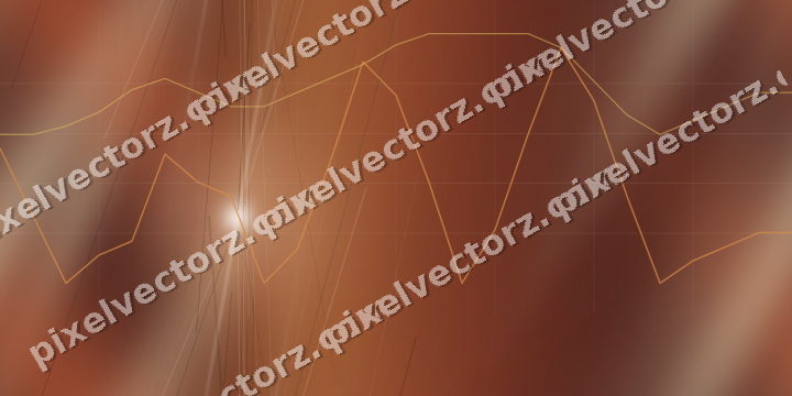 Nahtloser Neon Diagramm Hintergrund in Orange und Bernstein