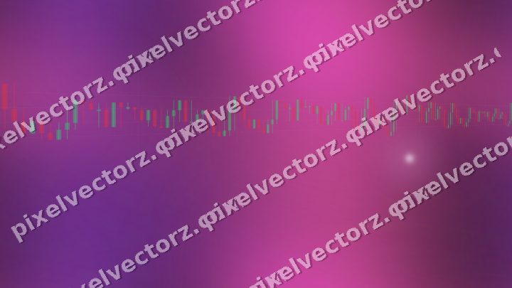 Nahtloser Neon Diagramm Hintergrund in Magenta und Violett
