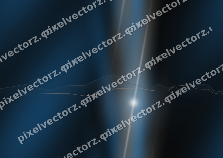 Nahtloser Neon Diagramm Hintergrund in Blau und Orange