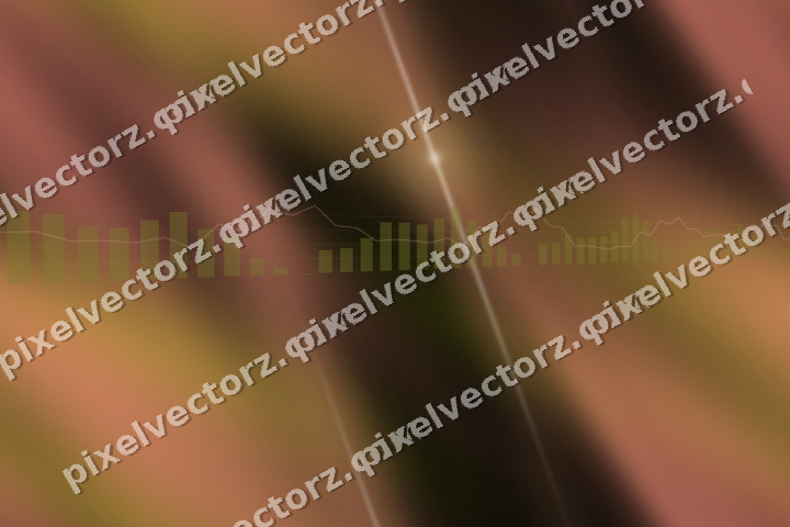 Nahtloser Neon Diagramm Hintergrund in Gelb und Rot