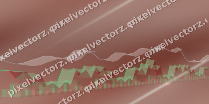 Nahtloser Neon Diagramm Hintergrund in Rot und Orange