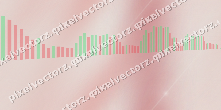 Nahtloser Pastell Diagramm Hintergrund in Rot und Blasslimette