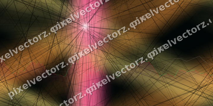 Nahtloser Neon Diagramm Hintergrund in Rosa und Orange