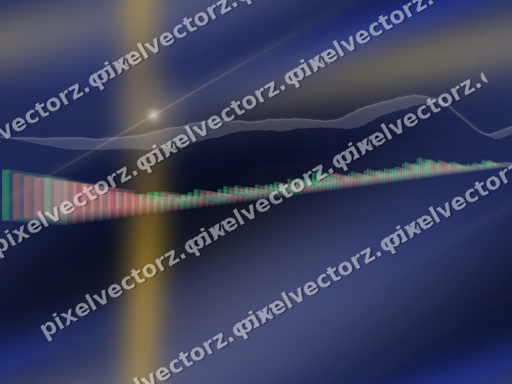 Nahtloser Neon Diagramm Hintergrund in Bernstein und Blau