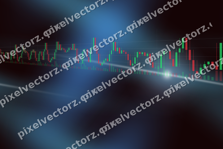 Nahtloser Neon Diagramm Hintergrund in Blau und Rot