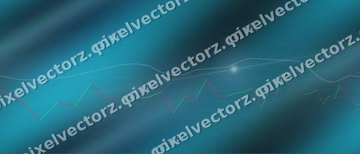 Nahtloser Neon Diagramm Hintergrund in Blau und Petrol
