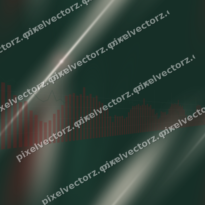 Nahtloser Neon Diagramm Hintergrund in Dunkelrot und Dunkelgrün