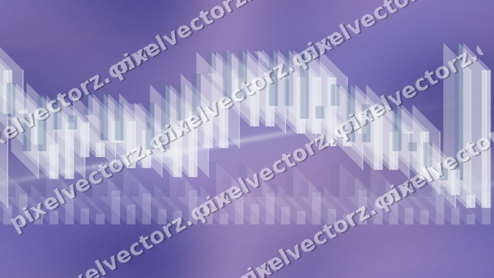 Nahtloser Neon Diagramm Hintergrund in Violett und Blau
