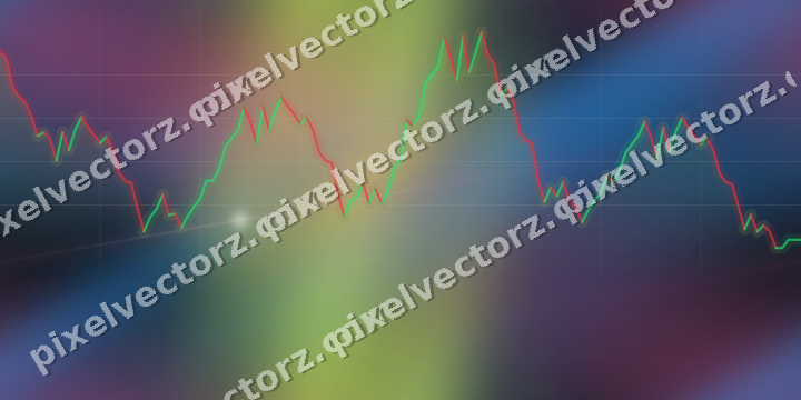 Nahtloser Neon Diagramm Hintergrund in Limette und Bernstein