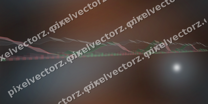 Nahtloser Neon Diagramm Hintergrund in Türkis und Rot